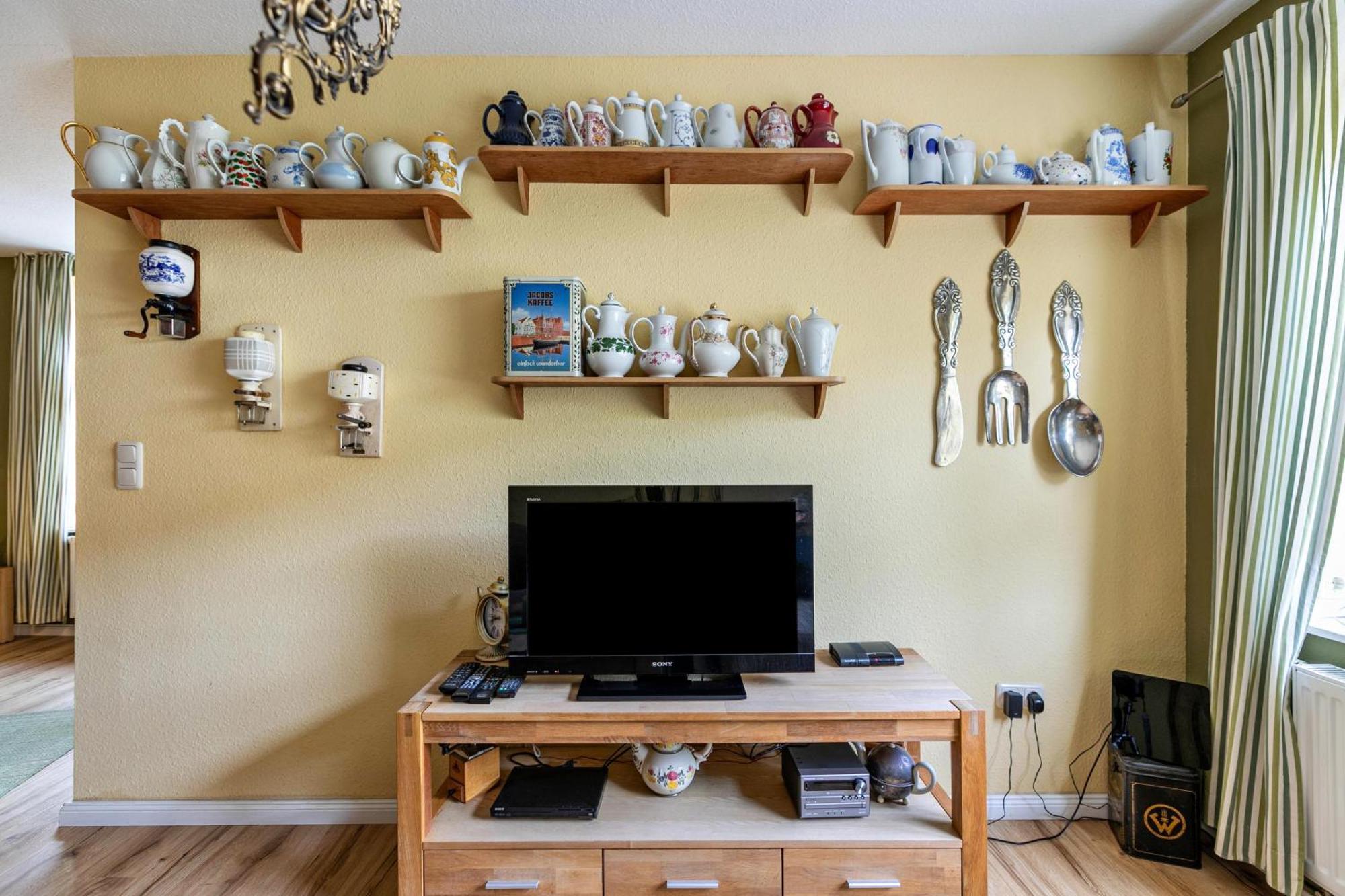 Ferienwohnung Kaffeemuehle Flensburg Buitenkant foto