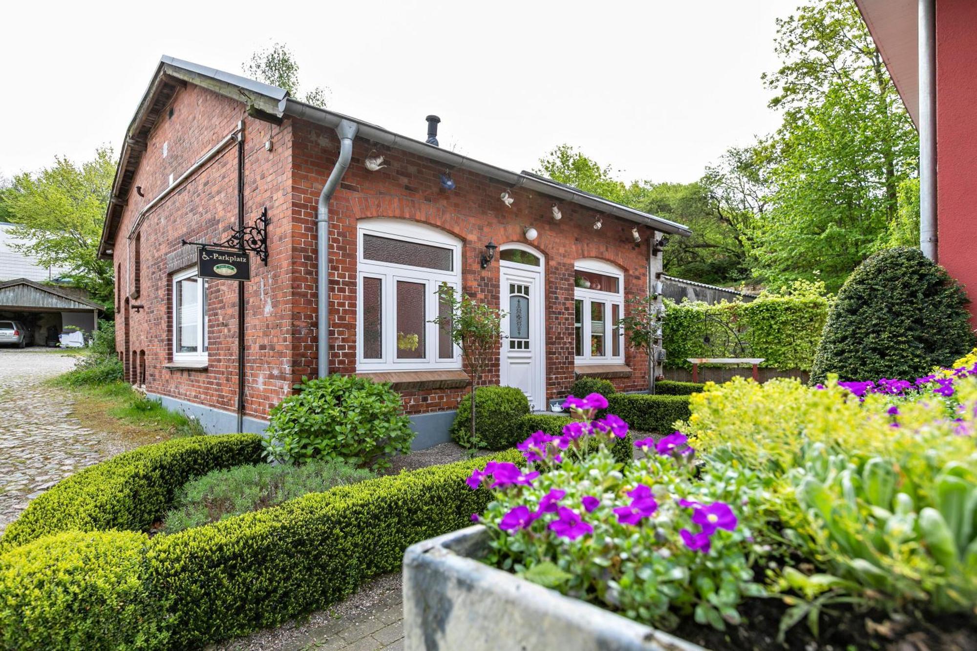 Ferienwohnung Kaffeemuehle Flensburg Buitenkant foto
